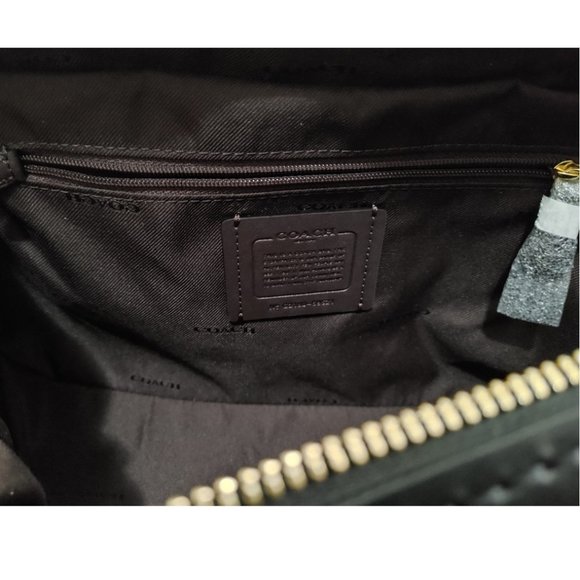 NWT COACH LANE SATCHEL BLACK - Picture 5 of 7